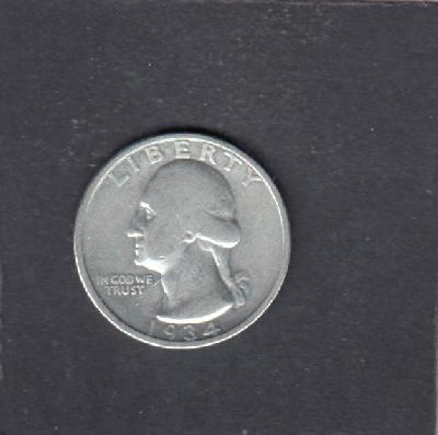 Beschrijving: 25 Cent WASHINGTON